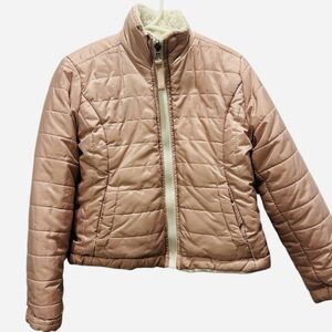 C&C California Blush Quilted Kids Puffer Jacket